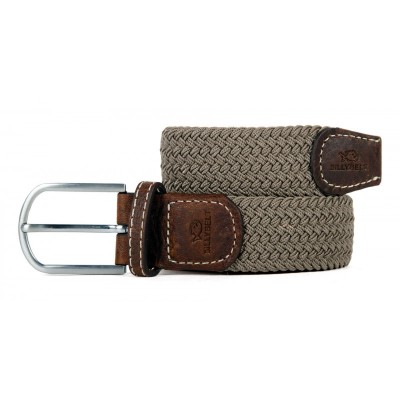 CEINTURE TRESSEE UNIE BEIGE TAUPE TAILLE 2