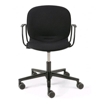 RBM Noor office chair - with armrest - black