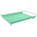 PLATEAU ALTO 53X38.5 CM - VERT OPALINE