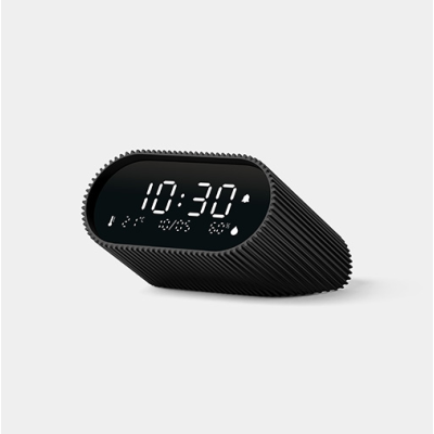 RAY CLOCK MATT BLACK