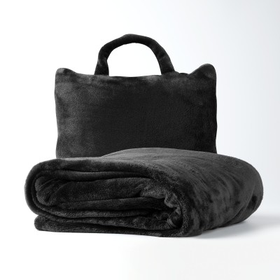 Plaid Tessa 130x150 cm Raven black