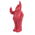 Gnome tirelire rouge